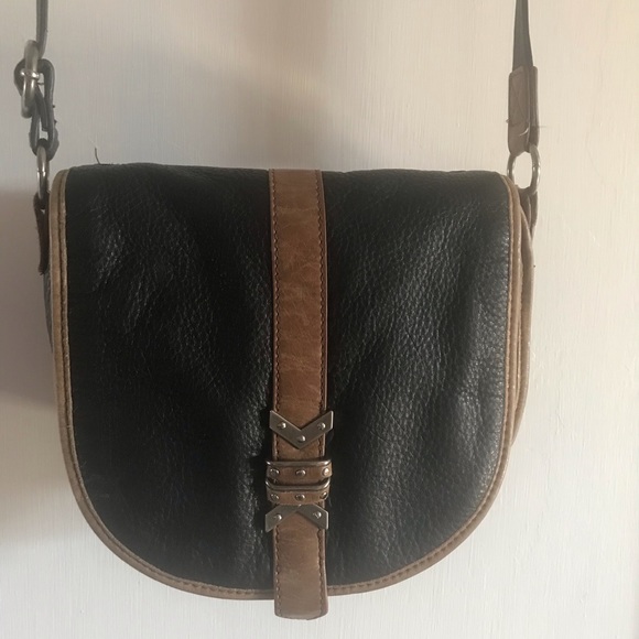 The Sak Black Leather Crossbody Purse - Picture 11 of 14